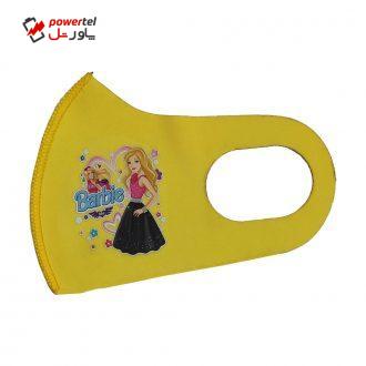 ماسک تزیینی بچگانه طرح BARBIE کد 30691 رنگ زرد ماسک تزیینی بچگانه طرح BARBIE کد 30691 رنگ زرد