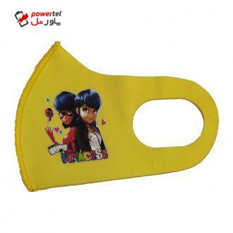 ماسک تزیینی بچگانه طرح PRINCESS کد 30696 رنگ زرد