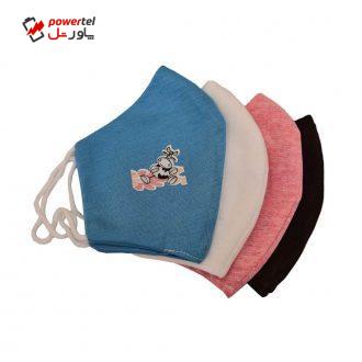 ماسک تزیینی بچگانه کد 102 مجموعه 4 عددی