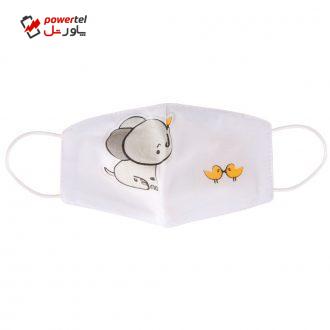ماسک تزیینی صورت بچه گانه طرح فیل کد 617011
