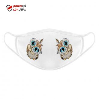 ماسک تزیینی صورت بچگانه طرح جغد کد 617015 ماسک تزیینی صورت بچگانه طرح جغد کد 617015