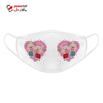 ماسک تزیینی صورت بچگانه طرح دوستی کد 617015 ماسک تزیینی صورت بچگانه طرح دوستی کد 617015