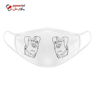 ماسک تزیینی صورت بچگانه طرح هیولا ترسناک کد 617015
