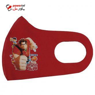 ماسک تزیینی صورت بچگانه طرح Wreck-It Ralph  کد 30722 رنگ قرمز