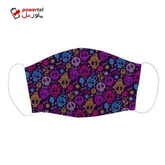 ماسک تزیینی طرح اسکلت مدل 044
