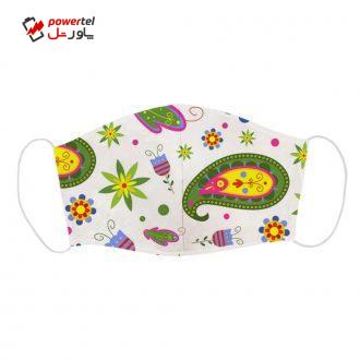 ماسک تزیینی طرح بوته کد 014