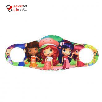 ماسک تزیینی طرح دختر توت فرنگی مدل M-005