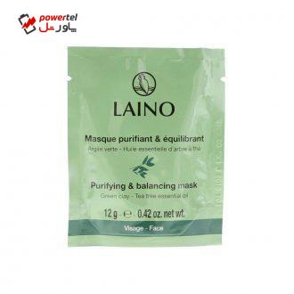 ماسک صورت لینو مدل Purifying وزن ۱۲ گرم