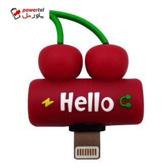 مبدل 1 به 2 لایتنینگ طرح آلبالو کد 01