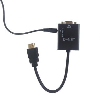 مبدل HDMI به VGA دی نت مدل HD-Conversion مبدل HDMI به VGA دی نت مدل HD-Conversion