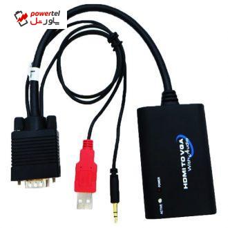 مبدل HDMI به VGA فرانت مدل VE704 مبدل HDMI به VGA فرانت مدل VE704