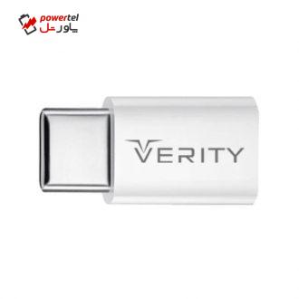 مبدل MicroUSB به USB-C وریتی مدل A301 مبدل MicroUSB به USB-C وریتی مدل A301