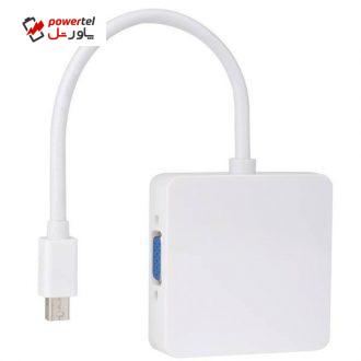 مبدل Mini Displayport به HDMI / VGA / DVI