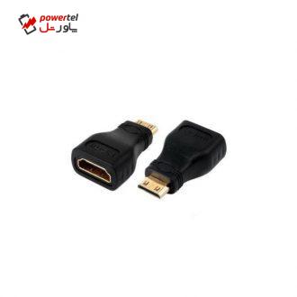مبدل Mini HDMI به HDMI دی-نت مدل F مبدل Mini HDMI به HDMI دی-نت مدل F