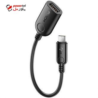 مبدل OTG MicroUSB راک مدل RCB0604 مبدل OTG MicroUSB راک مدل RCB0604