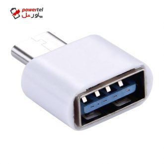 مبدل USB به USB-C مدل OTG TAYP-C) SAMTEL)