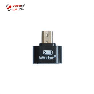 مبدل USB به microUSB ارلدام مدل EAR-01