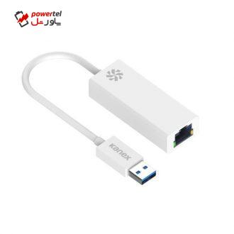 مبدل USB 3.0  به GIGABIT ETHERNET  مدل K118-U3E-WT8I