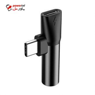 مبدل USB-C به AUX/USB-C باسئوس مدل l41 مبدل USB-C به AUX/USB-C باسئوس مدل l41