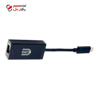 مبدل  USB-C به ETHERNET دایو مدل CP2703