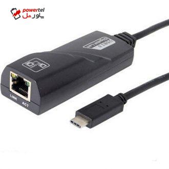 مبدل USB-C به Ethernet مدل AY25