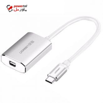 مبدل USB-C به Mini DisplayPort یوگرین مدل CM115