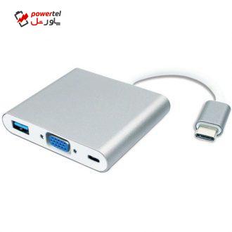 مبدل USB-C به USB-C/VGAUSB 3.0 مدل ACTIVE مبدل USB-C به USB-C/VGAUSB 3.0 مدل ACTIVE