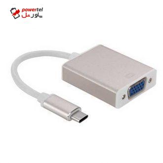مبدل USB-C به VGA مدل CV