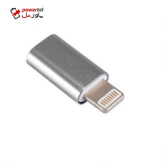 مبدل micro USB به لایتنینگ مدل SH8 مبدل micro USB به لایتنینگ مدل SH8