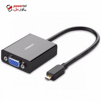مبدل microHDMI به VGA/AUX یوگرین مدل 40268 مبدل microHDMI به VGA/AUX یوگرین مدل 40268