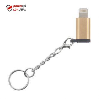 مبدل microUSB به لایتنینگ مدل F9 مبدل microUSB به لایتنینگ مدل F9