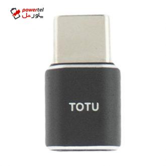 مبدل microUSB به USB-C توتو مدل CRG0201