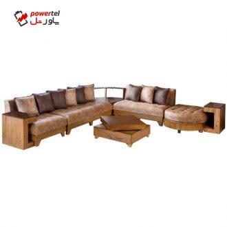 مبل راحتی هفت نفره چشمه نور کد MA201/N-N