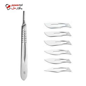 مجموعه دسته تیغ جراحی و تیغ استریل بایوتک کد SKJW0064 مجموعه دسته تیغ جراحی و تیغ استریل بایوتک کد SKJW0064