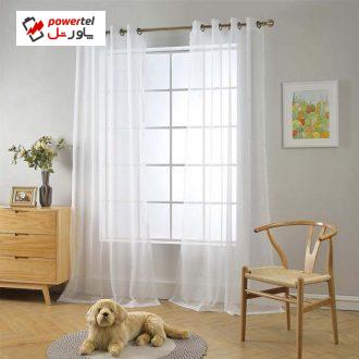 مجموعه دو عددی پرده حریر مدل N110 سایز 280×150 سانتی متر