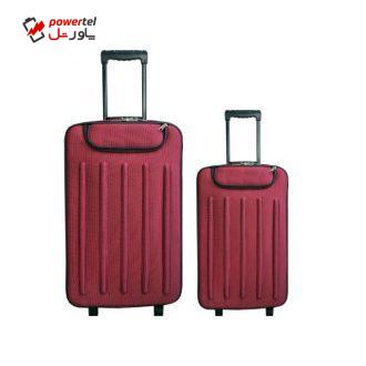 مجموعه دو عددی چمدان مدل ماهان 002 مجموعه دو عددی چمدان مدل ماهان 002