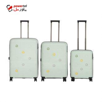مجموعه سه عددی چمدان جنوا مدل GFC480 مجموعه سه عددی چمدان جنوا مدل GFC480