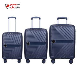 مجموعه سه عددی چمدان مدل R502