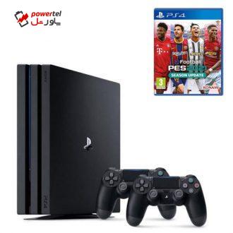 مجموعه کنسول بازی سونی مدل Playstation 4 Pro ریجن 2 کد CUH-7216B ظرفیت 1 ترابایت مجموعه کنسول بازی سونی مدل Playstation 4 Pro ریجن 2 کد CUH-7216B ظرفیت 1 ترابایت