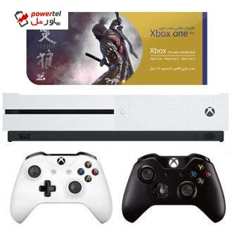 مجموعه کنسول بازی مایکروسافت مدل Xbox One S ظرفیت 1 ترابایت به همراه ۲۰ عدد بازی مجموعه کنسول بازی مایکروسافت مدل Xbox One S ظرفیت 1 ترابایت به همراه ۲۰ عدد بازی