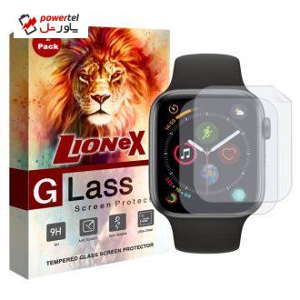 محافظ صفحه نمایش لایونکس مدل FSP مناسب برای اپل واچ 40 میلی متری بسته دو عددی محافظ صفحه نمایش لایونکس مدل FSP مناسب برای اپل واچ 40 میلی متری بسته دو عددی
