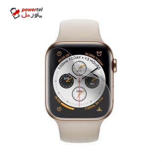 محافظ صفحه نمایش موبایل اوتفیترز مدل Clear coat gloss مناسب برای اپل واچ سری 4 44 میلی متری