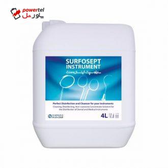 محلول ضد عفونی کننده تجهیزات بیمارستانی شرکت رضاراد مدل Surfosept Instrument حجم 4 لیتر بسته 2 عددی