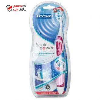 مسواک برقی تریزا سری Sonic Power مدل Complete Protection-New با برس متوسط