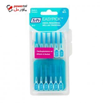 مسواک بین دندانی تهپه مدل EasyPick سایز M/L بسته 36 عددی مسواک بین دندانی تهپه مدل EasyPick سایز M/L بسته 36 عددی