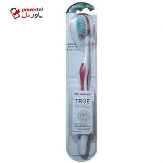 مسواک سنسوداین مدل TRUE White با برس نرم مسواک سنسوداین مدل TRUE White با برس نرم