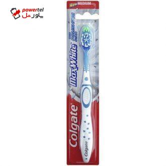 مسواک کلگیت مدل Max White با برس معمولی مسواک کلگیت مدل Max White با برس معمولی