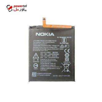 باتری موبایل مدل HE317 ظرفیت 3000 میلی آمپر ساعت مناسب برای گوشی موبایل نوکیا 6