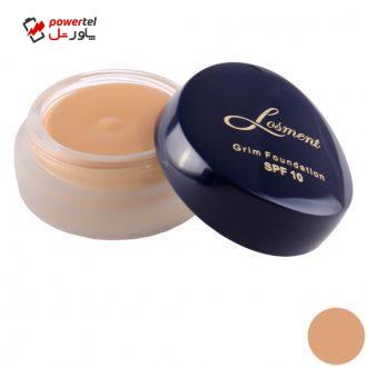 موس گریم لوسمنت SPF10 حاوی روغن آرگان و آلوئه ورا شماره L255 حجم 20 میلی لیتر