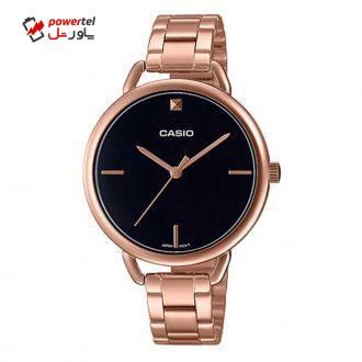 ساعت مچی عقربه ای زنانه کاسیو مدل LTP-E415PG-1CDF ساعت مچی عقربه ای زنانه کاسیو مدل LTP-E415PG-1CDF